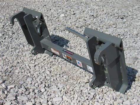 allied loader to skid steer adapter|tractor loader quick attach adapter.